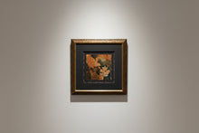 Load image into Gallery viewer, Deck The Walls Copper Leaves I Framed Abstract Botanical Print Brown Black 26x26