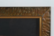 Load image into Gallery viewer, Deck The Walls Copper Leaves I Framed Abstract Botanical Print Brown Black 26x26