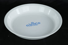 Load image into Gallery viewer, Corning Ware 9-Inch Pie Plate with Blue Cornflower Design (Model P-309)