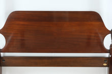 Load image into Gallery viewer, Council Craftsman Queen-Size Mahogany Poster Bed with Hand-Carved Wheat Motif