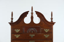 Load image into Gallery viewer, Philadelphia Style Mahogany Tallboy Dresser by Councill Craftsmen