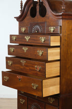 Load image into Gallery viewer, Philadelphia Style Mahogany Tallboy Dresser by Councill Craftsmen