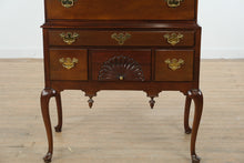 Load image into Gallery viewer, Philadelphia Style Mahogany Tallboy Dresser by Councill Craftsmen