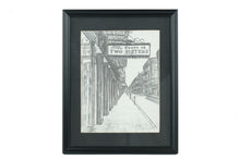 Load image into Gallery viewer, Court of Two Sisters Pencil / Charcoal Sketch - New Orleans