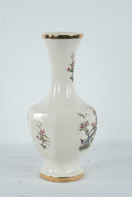 Load image into Gallery viewer, Vintage Asian Style Crackle Glaze Porcelain Vase Bird Cherry Blossom 17 Inch