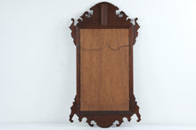 Load image into Gallery viewer, Craftique Mahogany Chippendale Beveled Wall Mirror 34 Inch