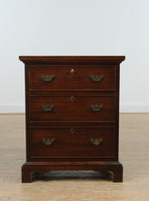 Load image into Gallery viewer, Craftique Colonial Solid Mahogany Three-Drawer Nightstand