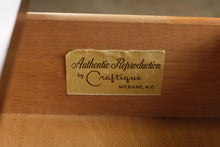 Load image into Gallery viewer, Craftique Colonial Solid Mahogany Three-Drawer Nightstand