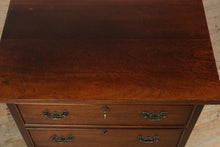 Load image into Gallery viewer, Craftique Colonial Solid Mahogany Three-Drawer Nightstand