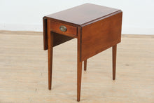 Load image into Gallery viewer, Craftique Solid Mahogany Pembroke Side Table with Drop Leaves