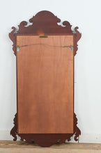 Load image into Gallery viewer, Craftique Mahogany Chippendale-Style Wall Mirror – 47" Tall