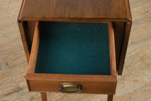Load image into Gallery viewer, Craftique Heirloom Mahogany Pembroke Side Table – MEL Finish, Drop Leaves