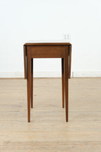 Load image into Gallery viewer, Craftique Heirloom Mahogany Pembroke Side Table – MEL Finish, Drop Leaves