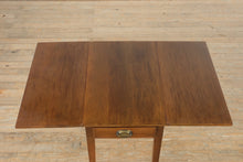 Load image into Gallery viewer, Craftique Heirloom Mahogany Pembroke Side Table – MEL Finish, Drop Leaves
