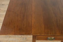 Load image into Gallery viewer, Craftique Heirloom Mahogany Pembroke Side Table – MEL Finish, Drop Leaves