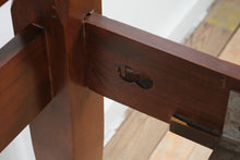 Load image into Gallery viewer, Craftique Solid Mahogany Twin Poster Bed with Rice Carved Posts