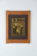 Load image into Gallery viewer, Stickley The Craftsman Tulips Mission Style Art – Quartersawn Oak Frame