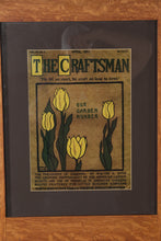 Load image into Gallery viewer, Stickley The Craftsman Tulips Mission Style Art – Quartersawn Oak Frame
