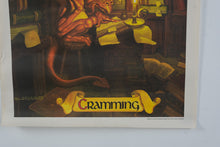 Load image into Gallery viewer, Vintage Coca Cola Hildebrandt Cramming Fantasy Dragon Campus Poster 18 x 23