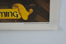 Load image into Gallery viewer, Vintage Coca Cola Hildebrandt Cramming Fantasy Dragon Campus Poster 18 x 23