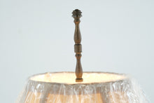 Load image into Gallery viewer, Cranberry Table Lamp on a Marble Base