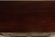 Load image into Gallery viewer, Crate & Barrel Solid Cherry Rounded-End Sideboard with Open Shelf Interior