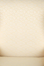 Load image into Gallery viewer, The Marquise Wingback – Cream Jacquard Upholstered Armchair