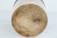 Load image into Gallery viewer, Antique 2 Gallon Stoneware Crock Brown Glaze Blue Crown 9 Inch