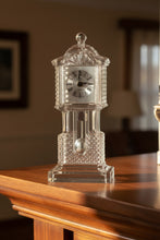 Load image into Gallery viewer, Godinger Crystal Legends Grandfather-Style Mantel Clock