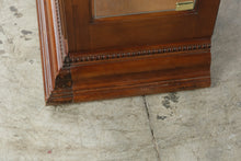 Load image into Gallery viewer, Traditional Carved Wood Curio Cabinet with Glass Shelves and Side-Loading Door