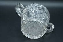 Load image into Gallery viewer, EAPG Daisy Pattern Clear Cut Glass Sugar Bowl