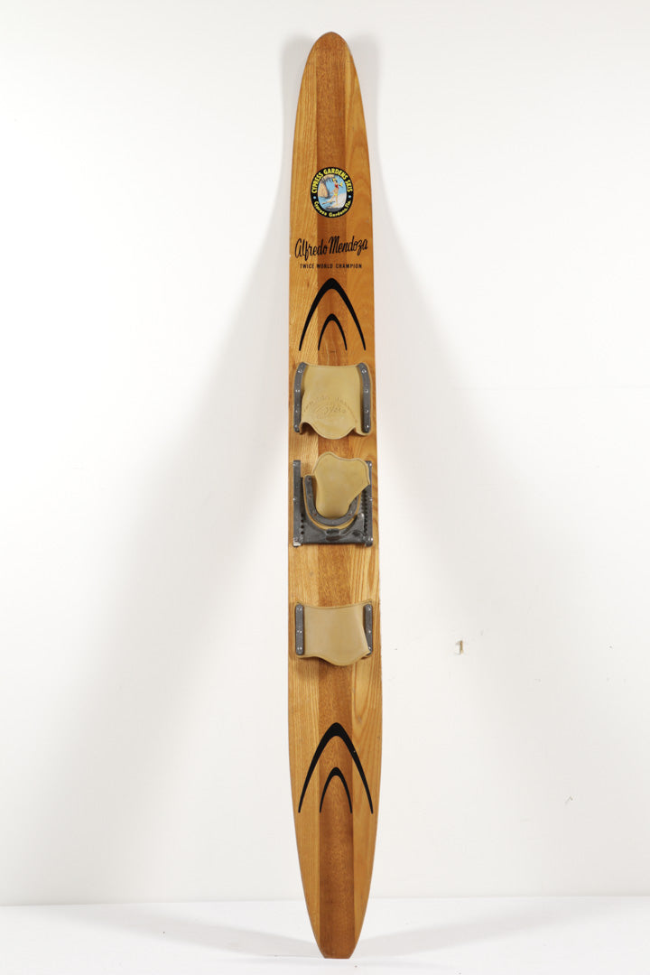 alfredo mendoza salomon water ski Cypress Gardens Alfredo Mendoza Slalom Water Ski With Original Box 195
