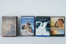Load image into Gallery viewer, Romance Drama DVD Lot 4 Ghost Notebook Pride Prejudice Bridges Madison County