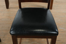 Load image into Gallery viewer, Dallas Counter Height Dining Table Set with 4 Leather-Back Chairs