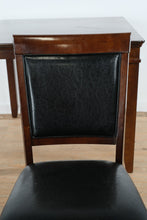 Load image into Gallery viewer, Dallas Counter Height Dining Table Set with 4 Leather-Back Chairs