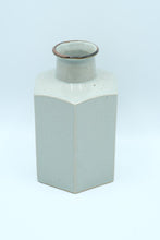 Load image into Gallery viewer, Dansk Modern Hexagonal Stoneware Vase – 4" x 4" x 8"