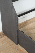 Load image into Gallery viewer, Dark Grey Queen Size Bed with Storage