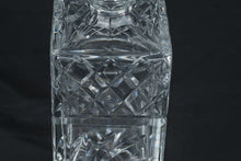 Load image into Gallery viewer, Waterford Crystal Square Whiskey Decanter Cut Crystal 95 Inch Signed