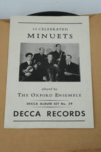 Load image into Gallery viewer, 10 Celebrated Minutes Played by the Oxford Ensemble