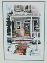 Load image into Gallery viewer, William Mangum Signed “Deck the Halls” Framed Print – Gallery Edition