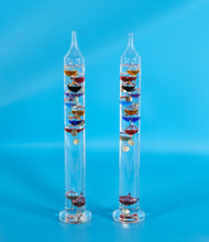 Load image into Gallery viewer, Pair of Galileo Thermometers – Colorful Floating Glass Temperature Gauges (Matching Set of 2)