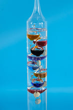 Load image into Gallery viewer, Pair of Galileo Thermometers – Colorful Floating Glass Temperature Gauges (Matching Set of 2)