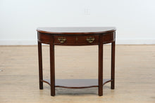 Load image into Gallery viewer, Cherry Demi Lune Console Table - Hammary