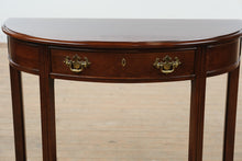 Load image into Gallery viewer, Cherry Demi Lune Console Table - Hammary