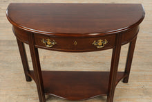 Load image into Gallery viewer, Cherry Demi Lune Console Table - Hammary