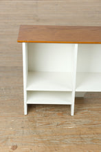 Load image into Gallery viewer, Two-Tone Desktop Organizer with Open Shelves