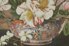 Load image into Gallery viewer, Dimitry Alexandroff The Chinese Bowl Framed Floral Asian Print 34x24