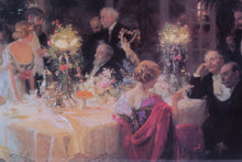 Load image into Gallery viewer, Jules Alexandre Grun The End of Dinner Print Framed Wall Art 43x31