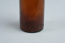 Load image into Gallery viewer, Antique Dioxogen Amber Glass Medicine Bottle Oakland Chemical Company 7 Inch
