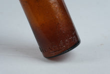 Load image into Gallery viewer, Antique Dioxogen Amber Glass Medicine Bottle Oakland Chemical Company 7 Inch